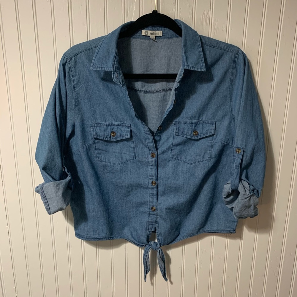 Denim shirt